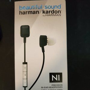 NIB Harman Kardon NI Precision In-Ear Headphones